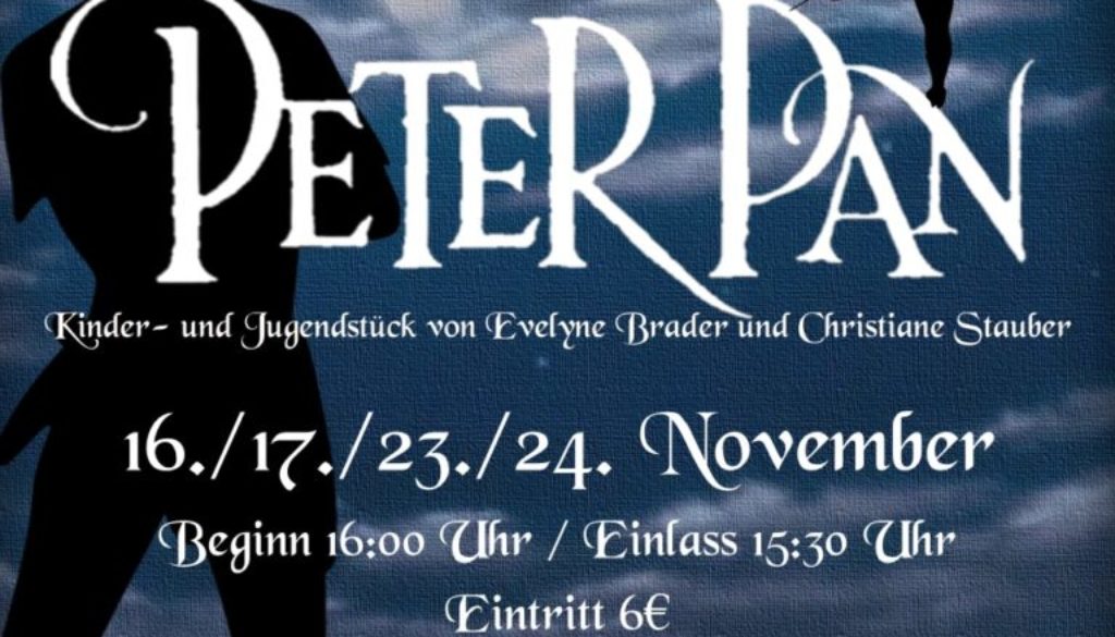 Peter Pan Plakat (PNG)